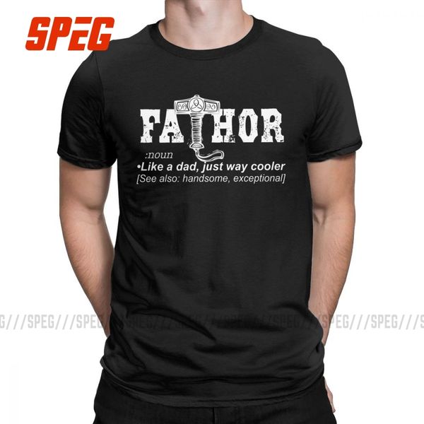

fathor thor t-shirts for men dad daddy definition fathers day gift funny cotton tees short sleeve t shirt sarcastic clothes
