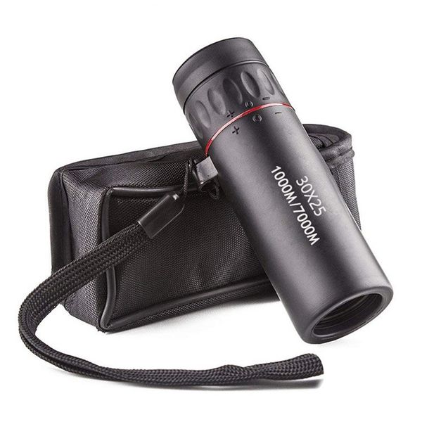 

30x25 hd optical monocular low night vision waterproof mini portable focus telescope zoomable 10x scope for travel hunting
