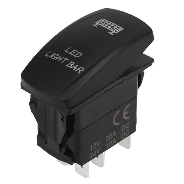 

led light bar toggle rocker switch spst 5pin for car boat truck