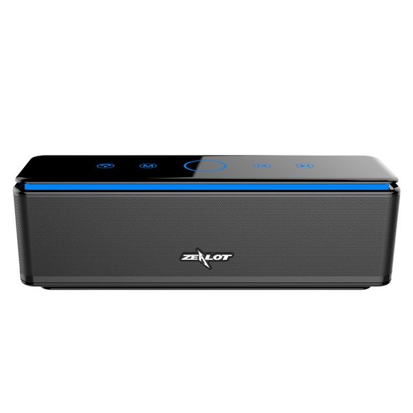 

zealot s7 26w 8000mah speaker touch control bluetooth wireless 4 drivers audio home music 3d hifi stereo system computer phones 8pcs/lot