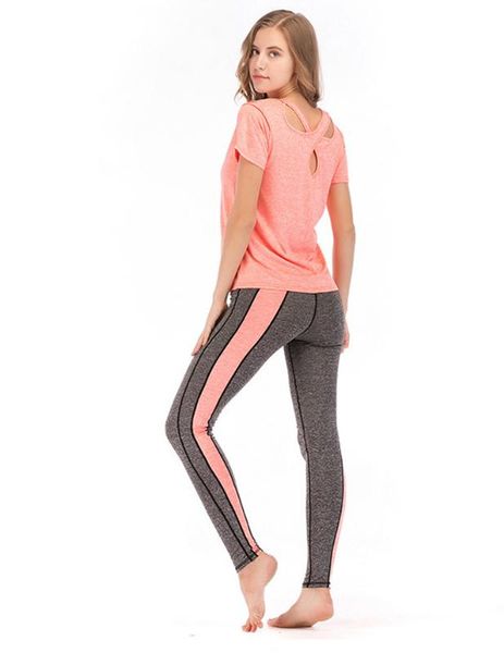 

new high waist stretch beauty movement tight hip fitness pants yoga pants leggings sport fitness sport compression, White;red