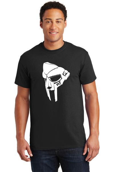

mf doom mask t shirt metal face underground madvillain hip hop tee shirts brand clothing tee shirt