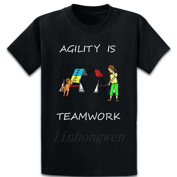 

agility is teamwork t shirt famous trend summer comical crew neck unique create tee shirt shirt