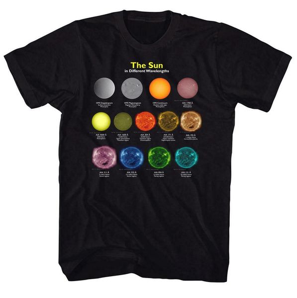 

geek the sun - science - physics - nerd2 men's black t-shirt size s-xxl style round tee shirt