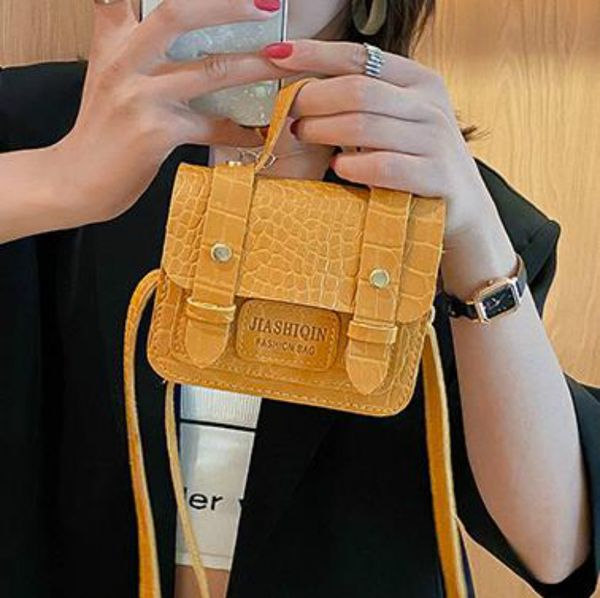 

Textured Mini Bag Female 2020 New Wave Summer Fashion Messenger Bag Foreign Wild Shoulder Bags Drop Shipping