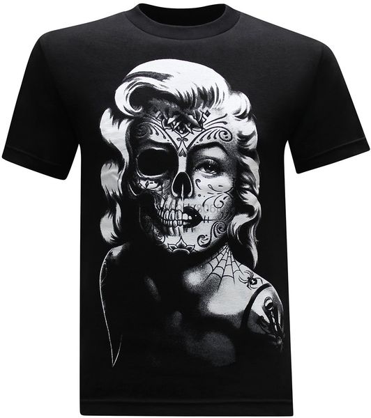 

tees geek california republic marilyn men's t-shirt