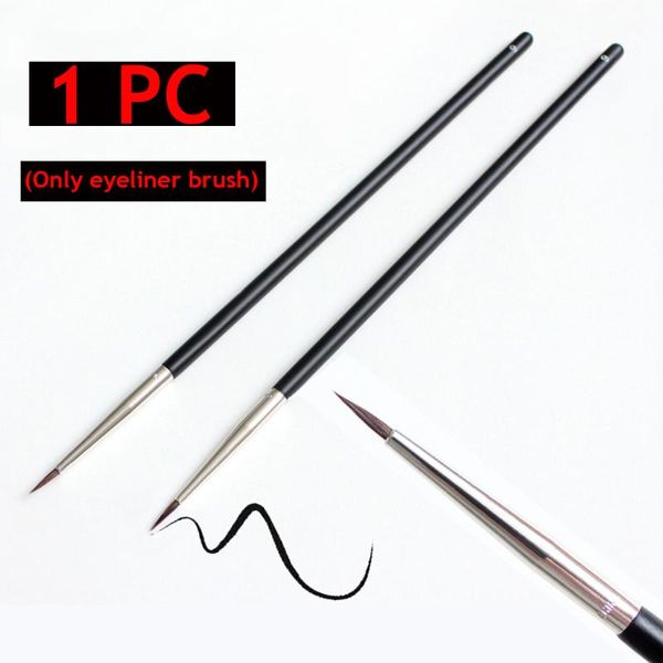 

makeup brushes 1 pc black mink hair fine eyeliner brush for women eyebrow cream eye liner pen tools