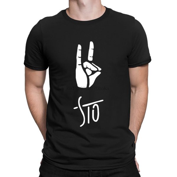 

ghali sto rap italian hip hop t-shirt quirky print clothing kawaii tshirt for men summer style 100% cotton comical quality
