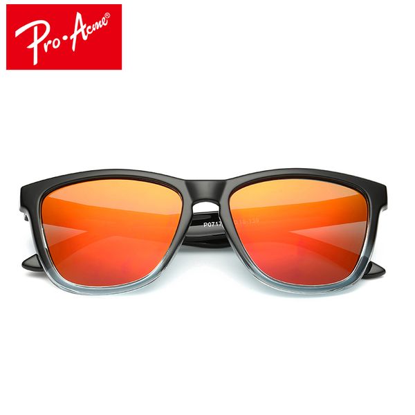 

pro acme polarized sunglasses men mirror lens square eyewear women sun glasses 0806, White;black