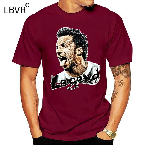

t-shirt del piero legend 2018 - men's fashion short sleeves cotton clothing