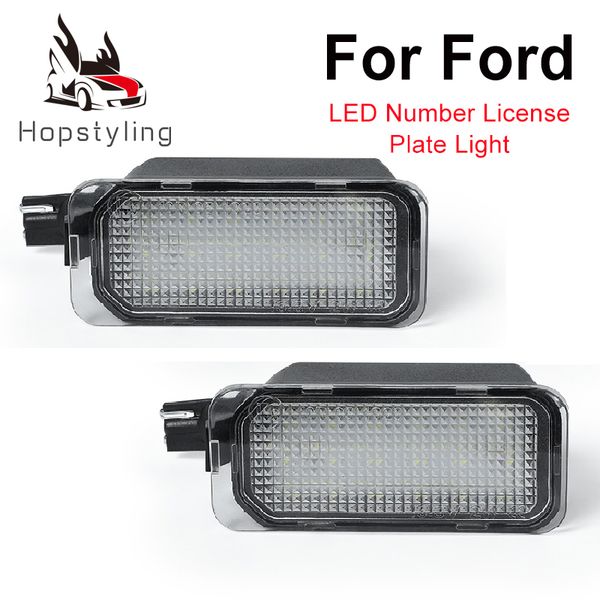 

2pcs led license number plate light lamps for tourneo transit connect courier custom 150 250 350hd car-styling