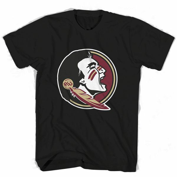 

florida state seminoles logo men's black t shirt size s to s - 6xl gift funny tee shirt