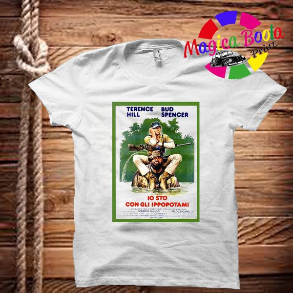 

t-shirt uomo donna bud spencer terence hill io sto con gli casual pride t shirt men fashion tshirt ing