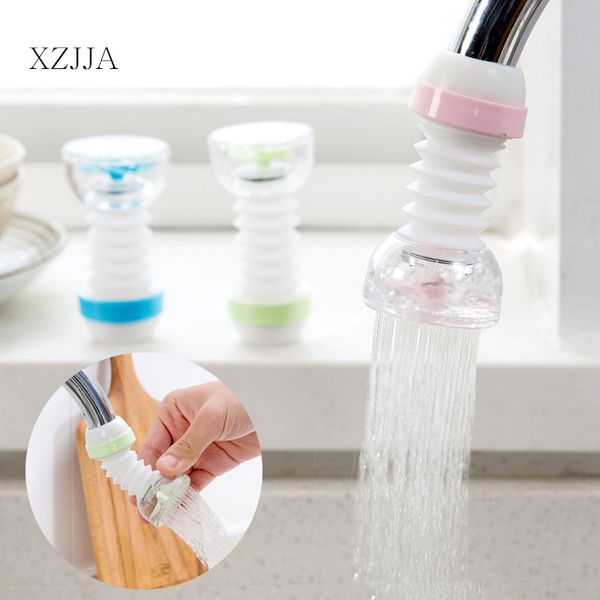 

xzjja 360° rotating faucet nozzle anti-splash water filter adapter shower head bubbler saver tap for kitchen bathroom tools