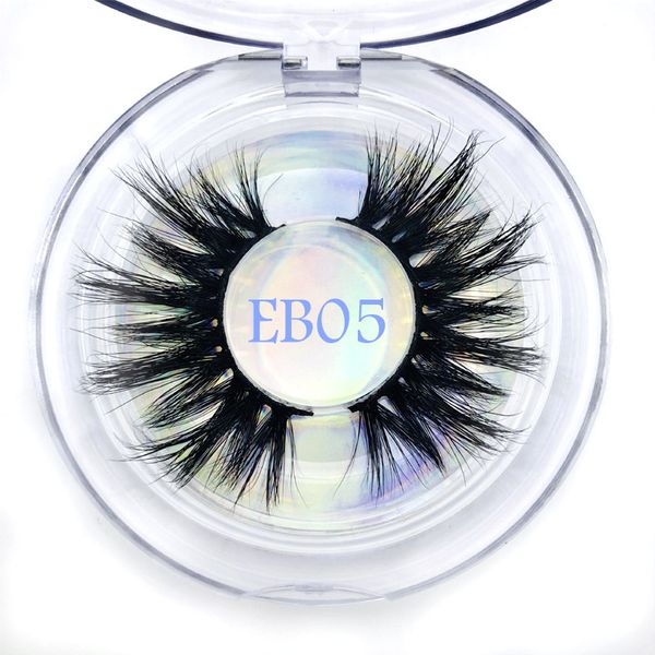 

new arrivals natural long eb05 wholesale selling 25mm lashes 3d real mink eyelash custom packaging