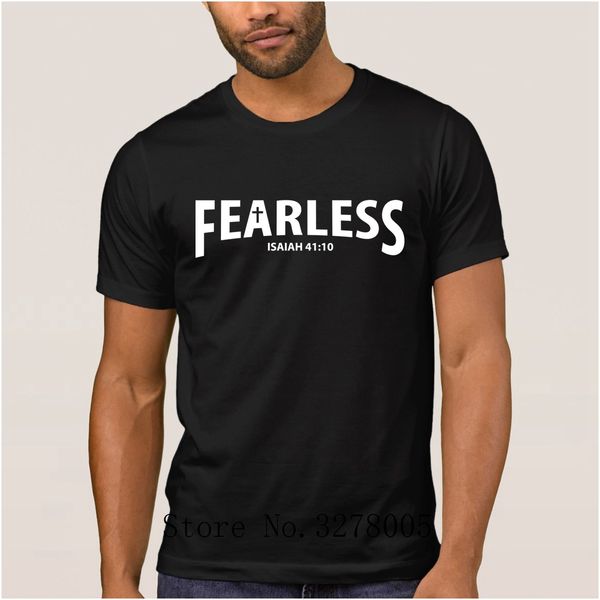 

customise your own crazy t shirt mens fearless christian faith spiritual regular t-shirt for men summer big sizes tee shirts