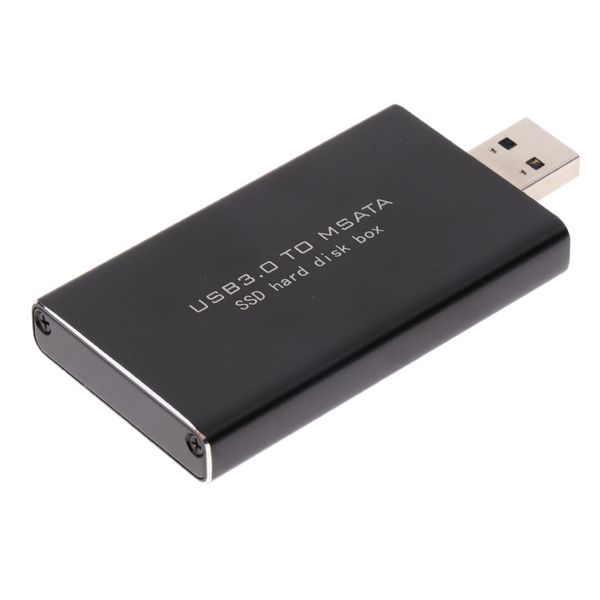 

msata приложение к usb3.0 support 5см msata 3 ssd внешний адаптер case box
