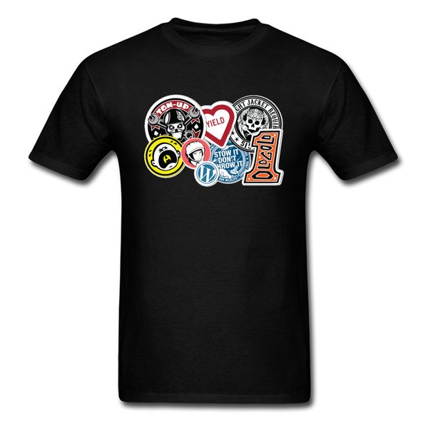 

смешные patterns mens хлопка тенниски способа лета tshirts hip hop punk мотоциклетные игры t-shirt ретро стиль нет кнопки малый размер