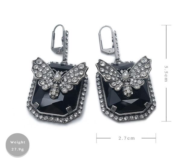 

акриловые насекомых подвеска животных серьги стильный eardrop j190721, Golden;silver