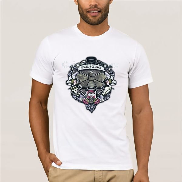 

casual o-neck loose summer t shirt for men yeah science tshirt men