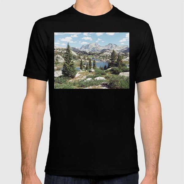 

wyoming summer t shirt landscape west america mountains wyoming rockies lake clouds water trees