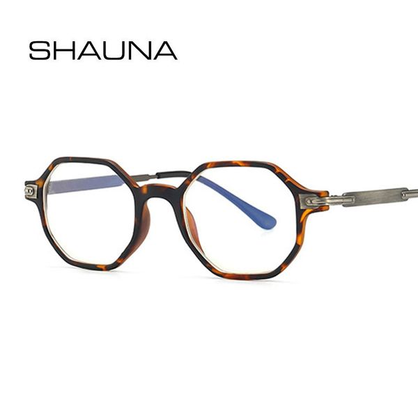 

fashion sunglasses frames shauna anti-blue light retro optical eyeglasses frame hexagon & oval lovers's, Black