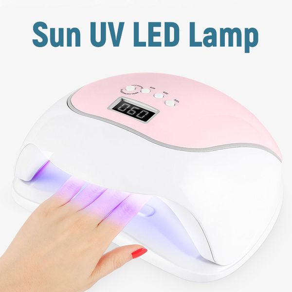 

big size 168w uv led lamp for manicure dryer for nail gel dying lamp nails gel varnish curing 36led uv nail dryer