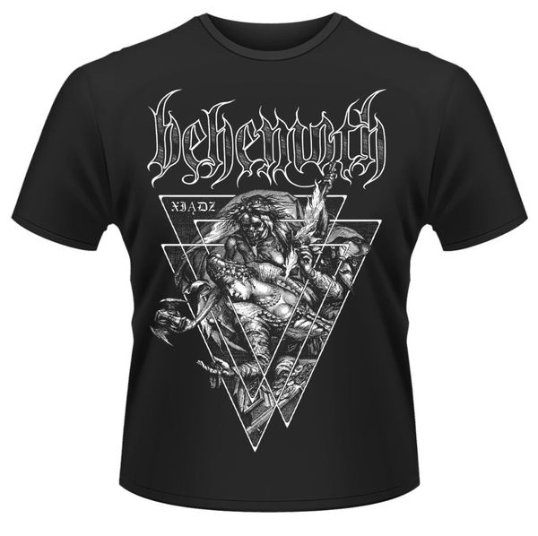 

behemoth 'xiadz' t-shirt - new & official cotton summer mens summer tees funny print t shirts
