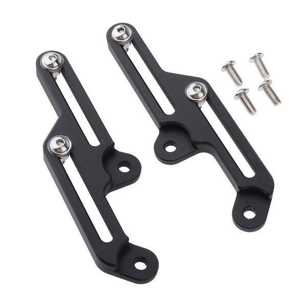 

black motorbike windscreen adjusters for