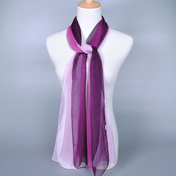 

scarves georgette factory silk spot small wholesale, japan and the 1002, Blue;gray