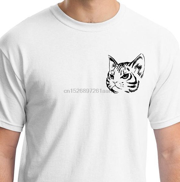 

this cat says no too white t shirt animal gift birthday harajuku t shirt fashion classic unique