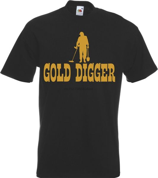 

gold digger metal detector detecting t-shirt