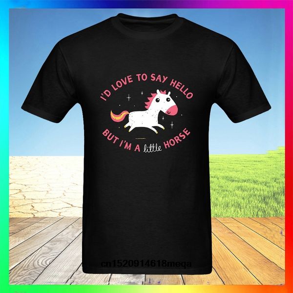 

футболка я немного mens лошадь t-shirt s-3xl