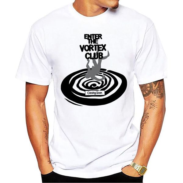 

enter the vortex club men summer t shirts casual short sleeve printed 100% cotton boys t shirt