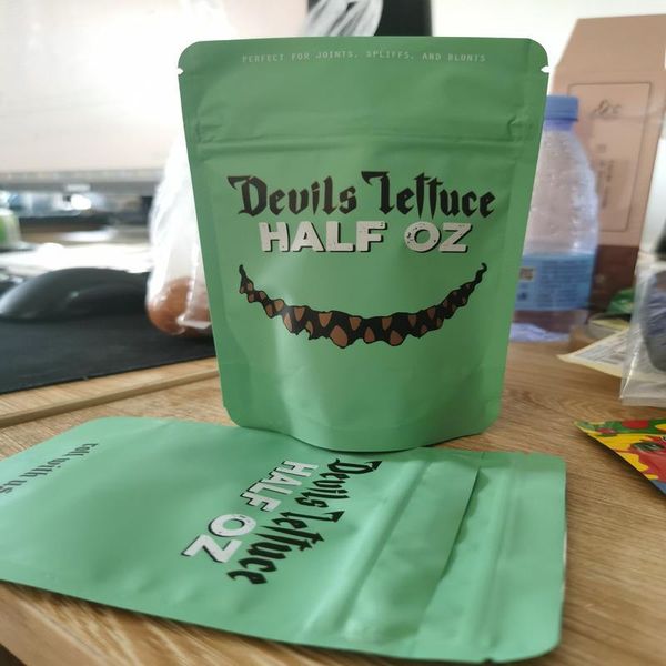 

для сухой герметичной zip латука оз херба половина сумочки защиты от детей детского оза мешочке 3.5g proof devils лавсановой упаковки полови