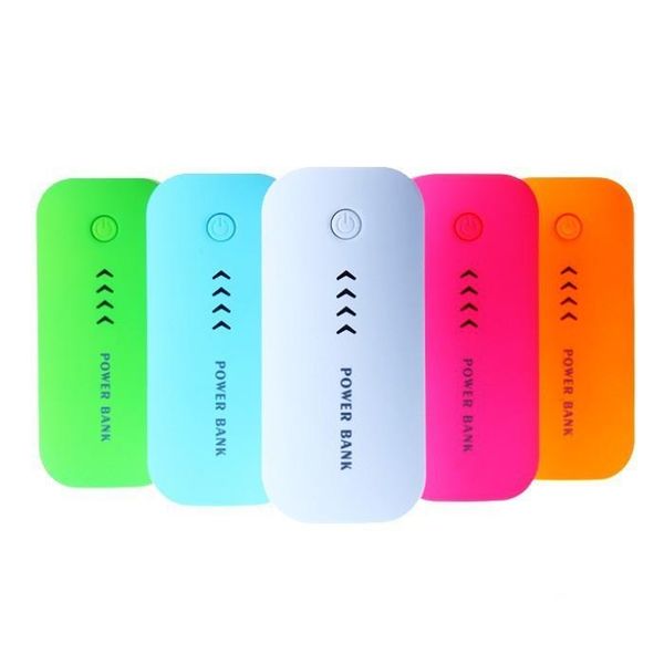 

5600mah power bank portable power full capacity real supply with led light usb external backup battery charger power bank mobile 50pcs