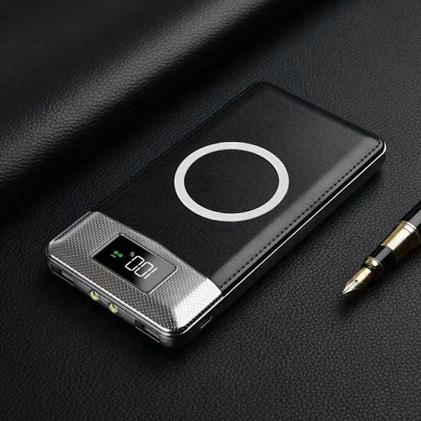 

quick charge wireless power bank dual usb power bank 10000mah wireless charger powerbank 5v/2.1a external portable