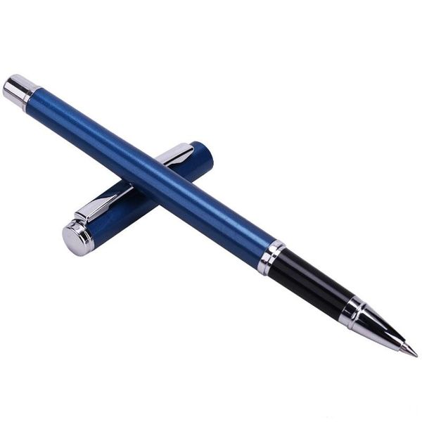 

new metal 0.5mm black ink sign gel pens office school business stationery creative wedding birthday gift ing