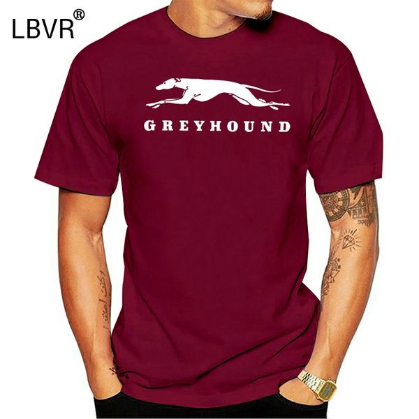 

greyhound speed dog bus retro logo t-shirt