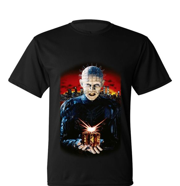 

funny men t shirt white t shirt tshirts black tee pinhead hellraiser 3 iii hell on earth horror movie puzzle box men's t shirt