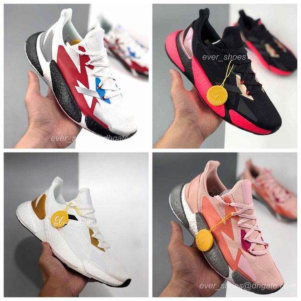 

new originals zx x9000l4 run mesh ultra summer fashion running shoes women mens triple white black designer sneakers 36-45