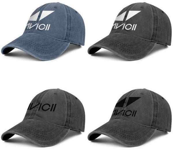 

super dj avicii wake me up mens and women trucker denim cap cool fitted custom originalsports ute hats simple black logo logo in, Blue;gray