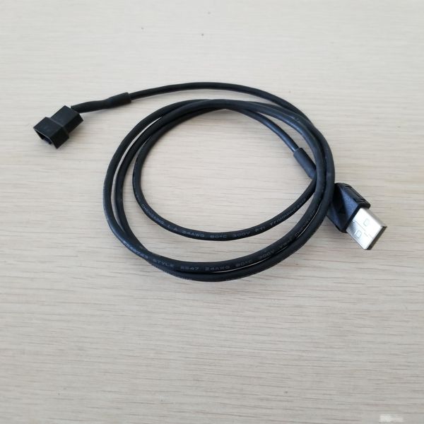 

usb to micro 4pin / 3pin cooling fan power cable 22awg pure copper 50cm