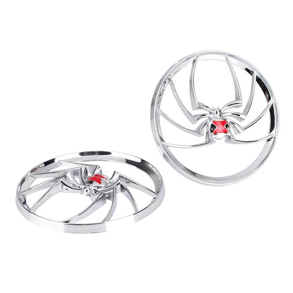 

chrome spider speaker grills cover for harley touring electra street glide