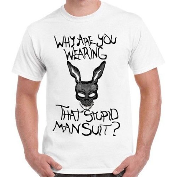 

donnie darko why you wearing that stupid man suit retro t shirt 176 funny tee shirt