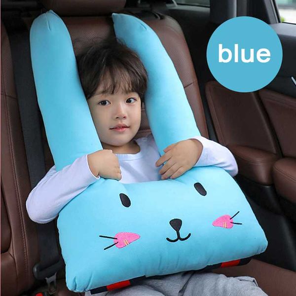 

children car pillow seat belts neck headrest car rest pillow cute cartoon children headrest sleeping in