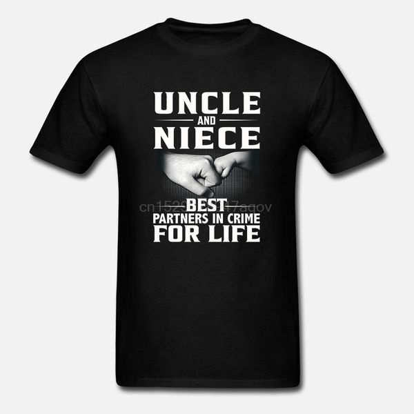 

men t shirt uncle & niece partners in crime for life women t-shirt