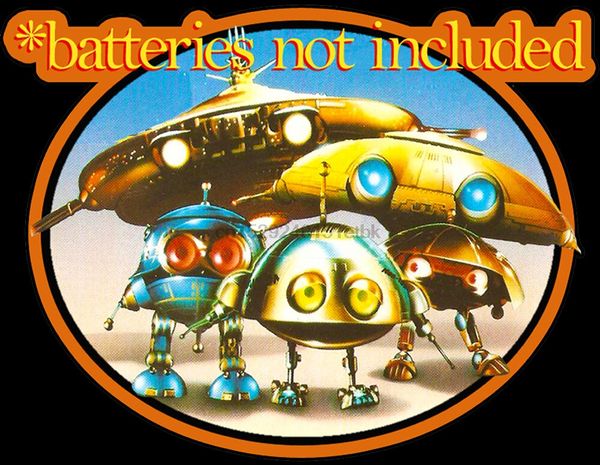 

80 sci-fi comedy классического batteries not included robots заказом тройник любого размера