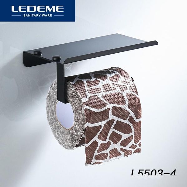 

ledeme bathroom toilet phone paper holders shelf bathroom mobile phones towel rack toilet paper holder tissue boxes l5503-4 t200425
