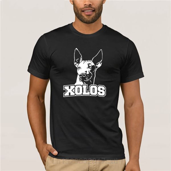 

летняя мода t-shirt xolos тихуана мексика camiseta futbol xoloitzcuintles натуральный printed верх с коротким рукавом футболка